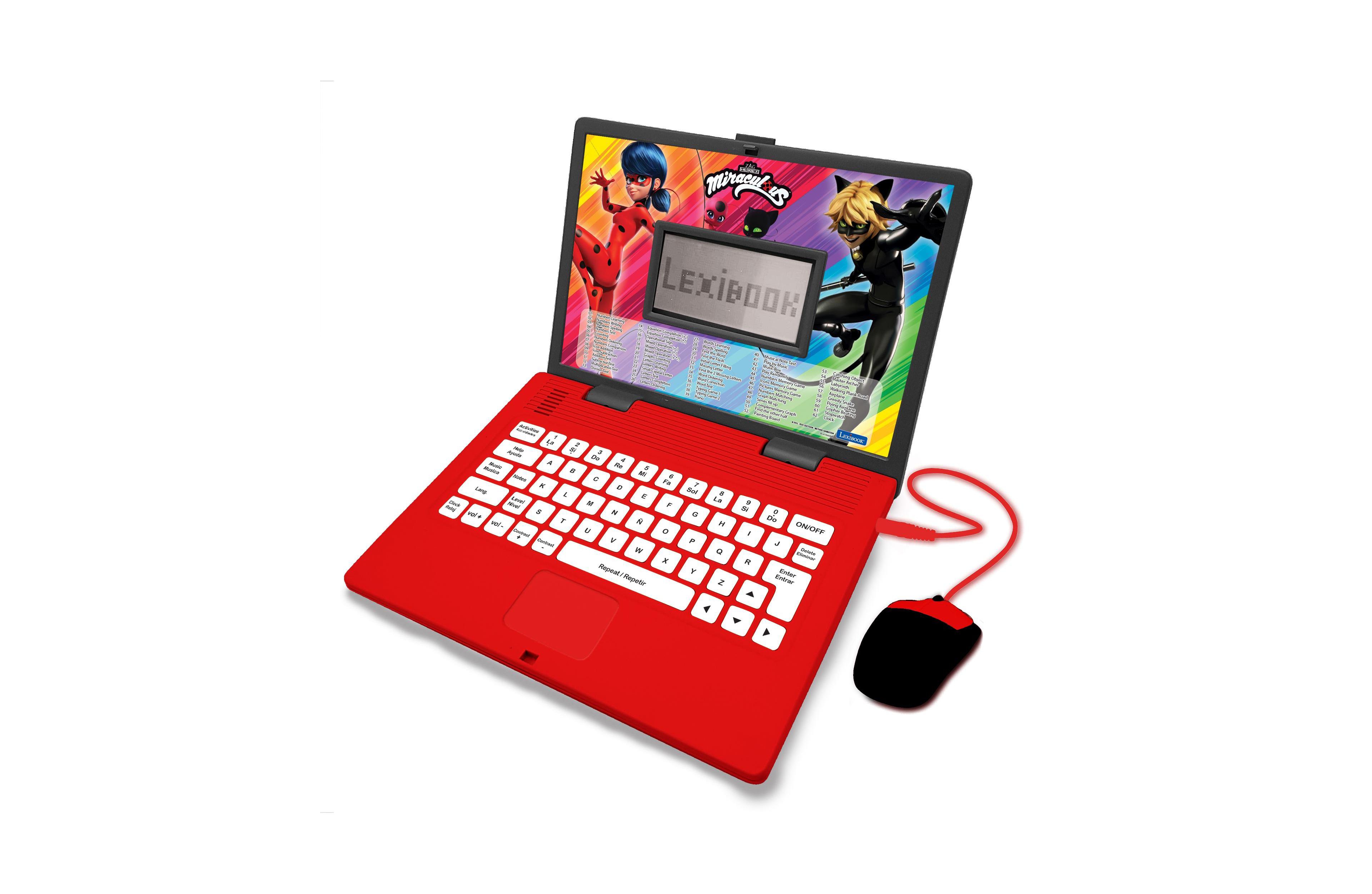 Miraculous Bilingual Educational Laptop, 124 Activities, JC598MIi2