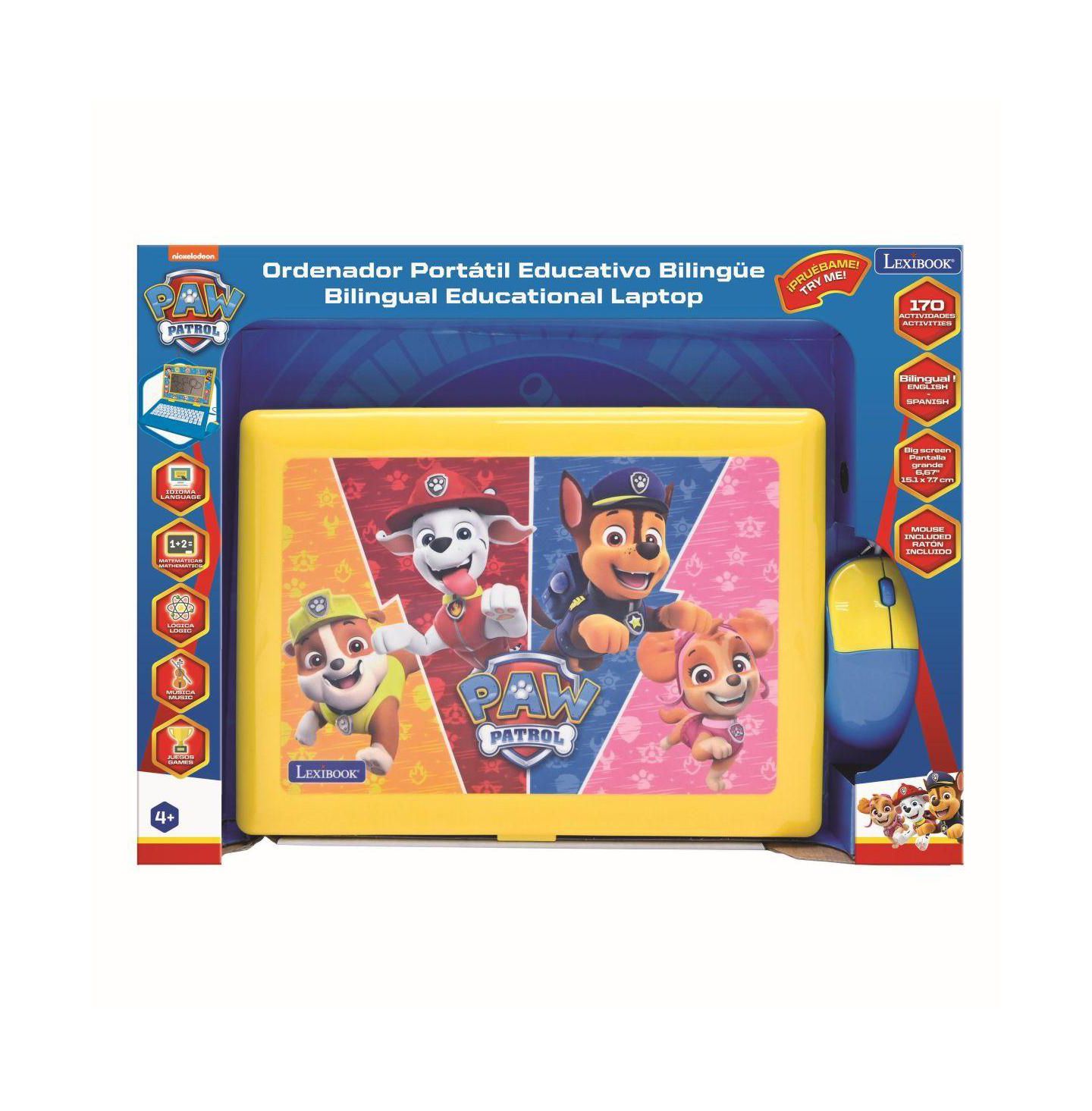 Детские игрушки Paw Patrol Bilingual Laptop 170 Activities, Ages 3+ — фото 5