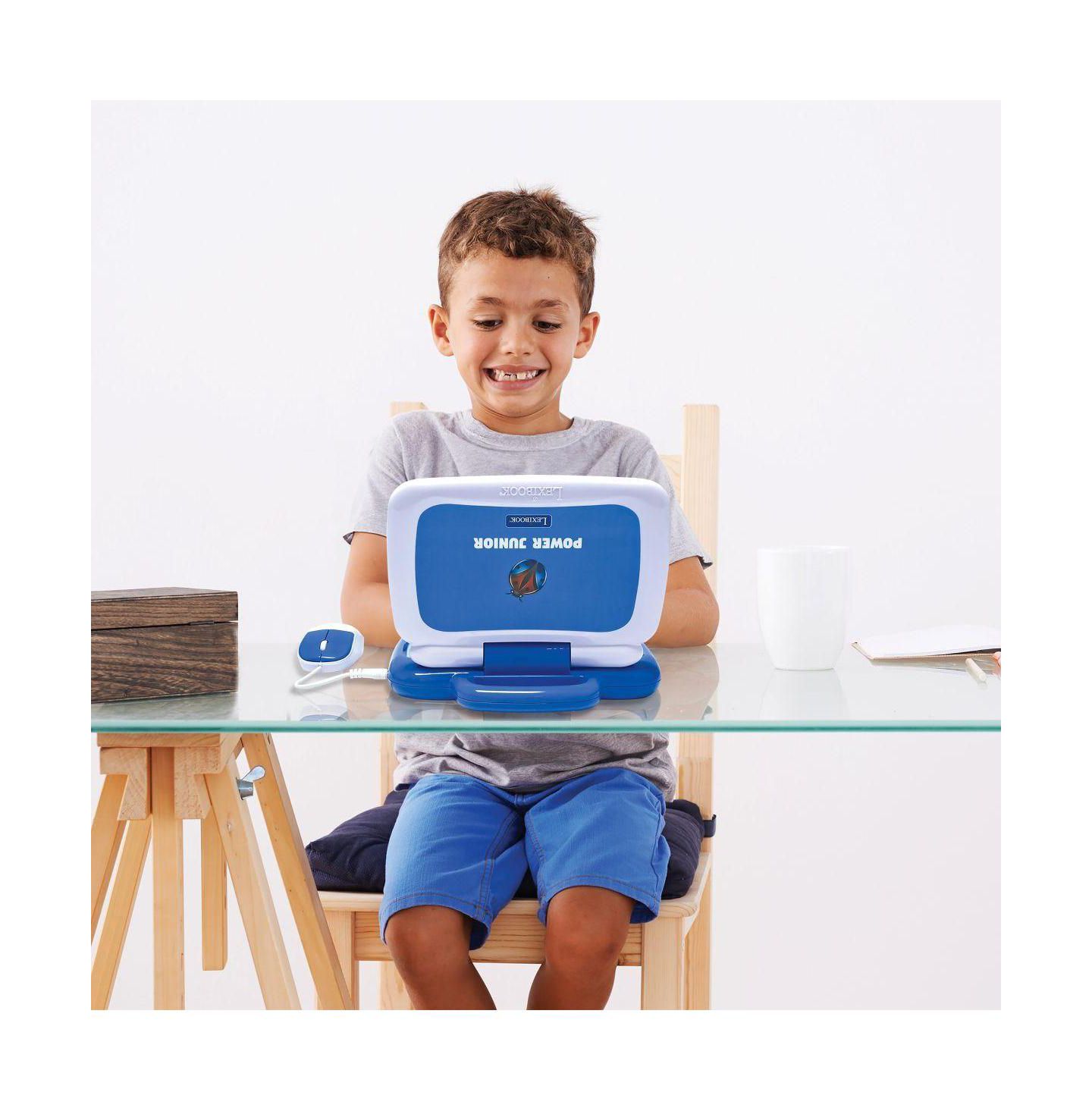 Детская игрушка Lexibook Power Junior Bilingual Educational Laptop with 40 Activities and Syllabic Reading Method, Ages 3+, цвет: Синий — фото 5