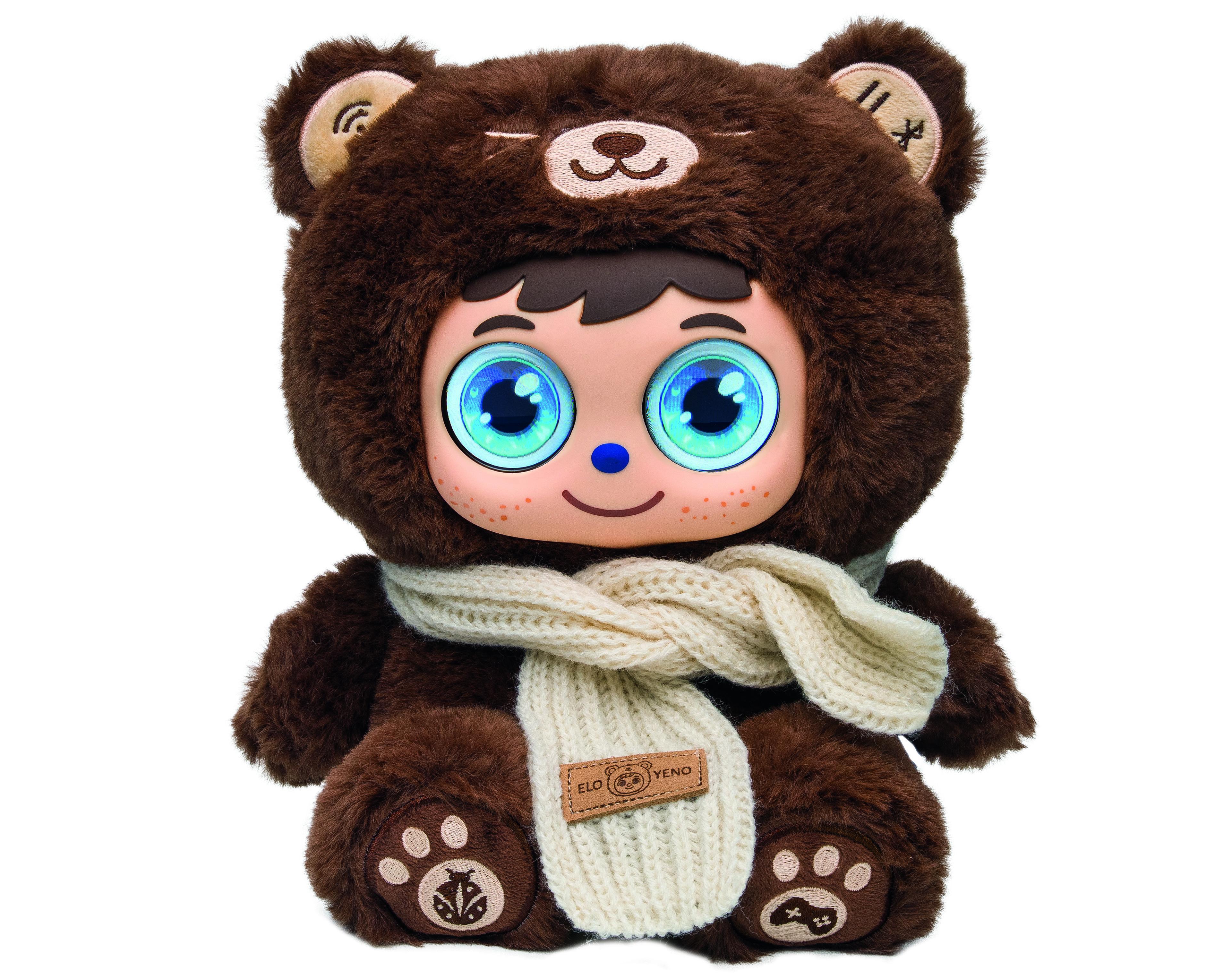 Lexibook Elo Yeno Animated Expressive Eyes Ai Plush