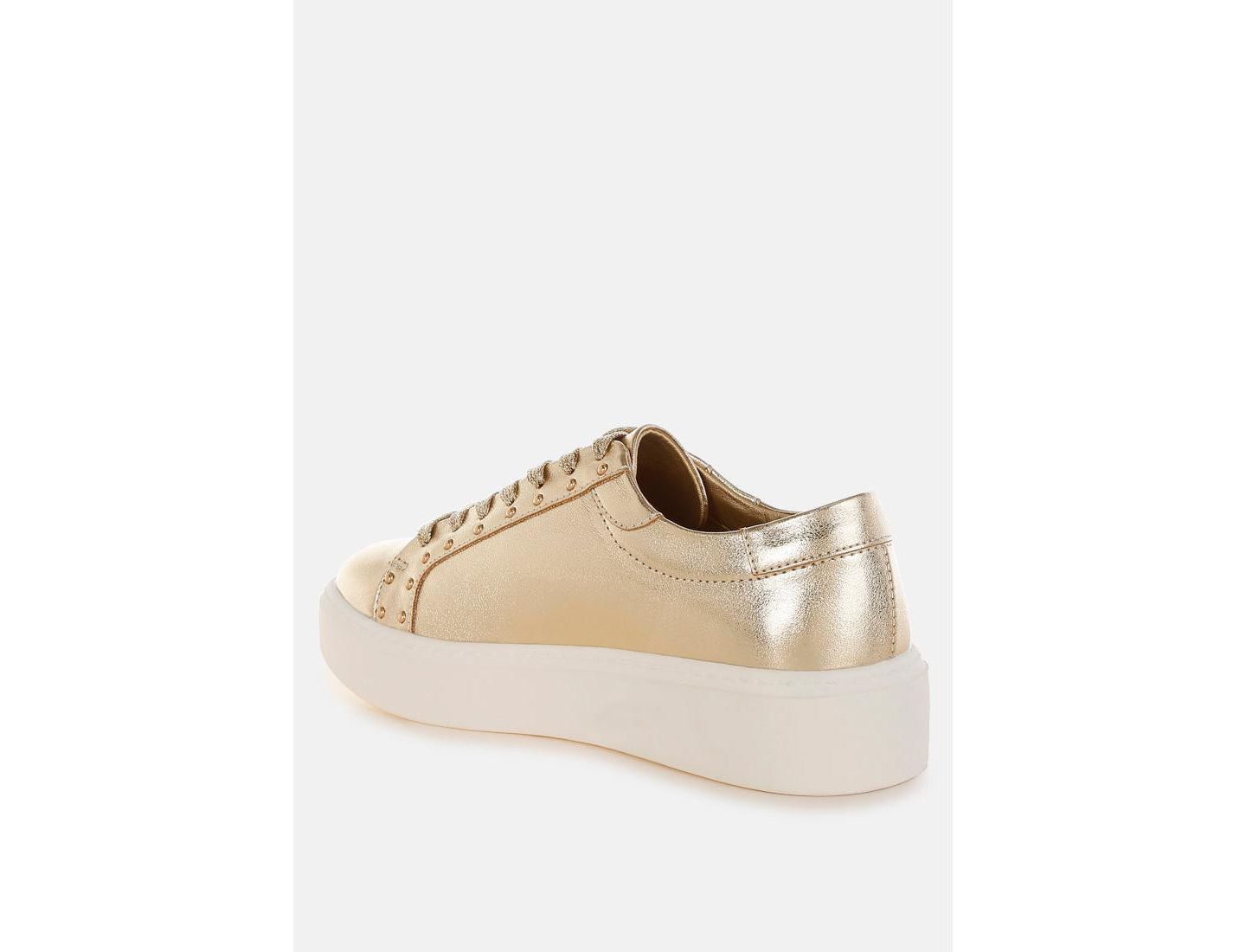 Женские кроссовки Rag & Co Cincinati Metallic Pleather Chunky, цвет: Золотой металлик — фото 8