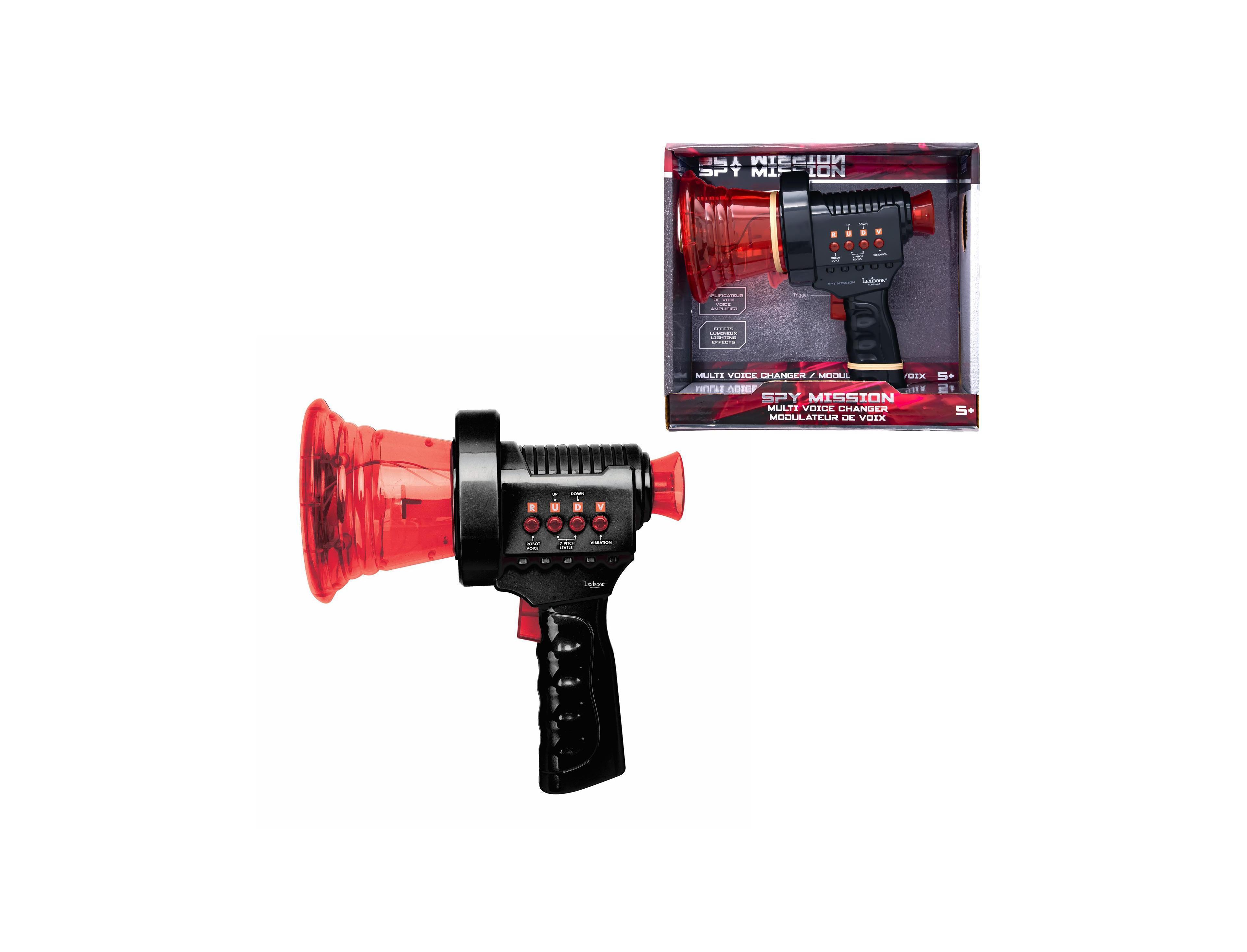 Lexibook Voice Changer with 8 Sound Effects, Robot Voice, and 7 Pitch Levels