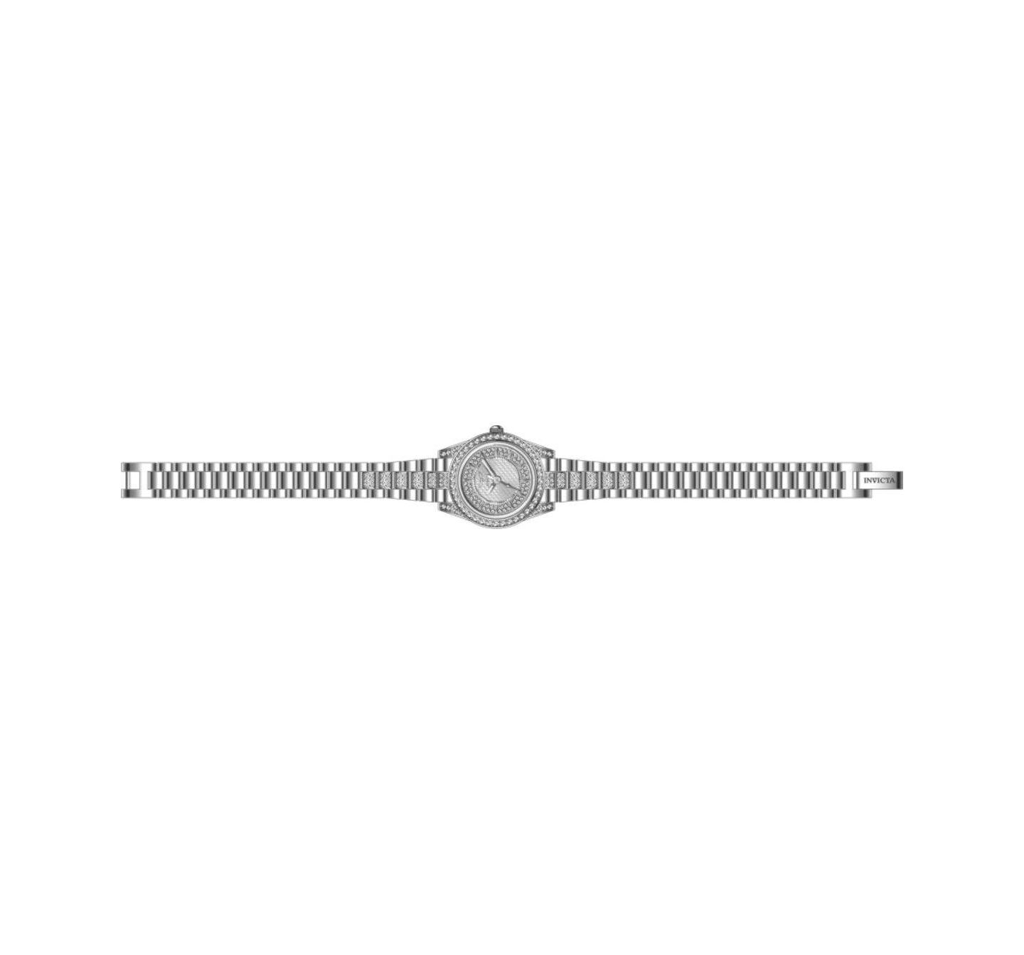 Женские часы Invicta Quartz Wildflower Water-Resistant Stainless Steel Bracelet Watch, 32mm, цвет: Белый — фото 3