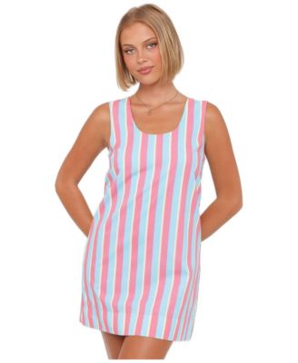 Women's Benito Sleeveless Stripe Mini Dress