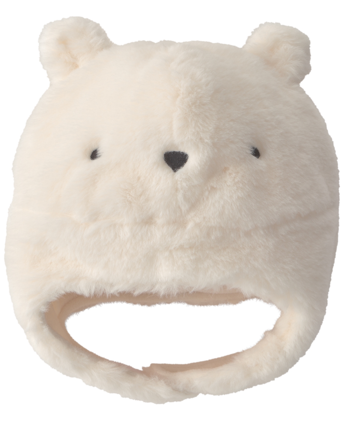 Carter's Baby Boys' or Girls' Polar Bear Holiday Faux Fur Beanie