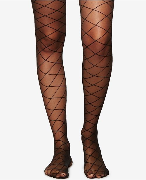 A Pea in the Pod Diamond Print Sheer Hose & Reviews Maternity Women