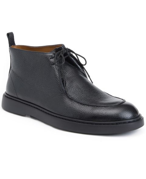 Мужские ботинки Bruno Magli Castano Suede Chukka, цвет: Чёрный