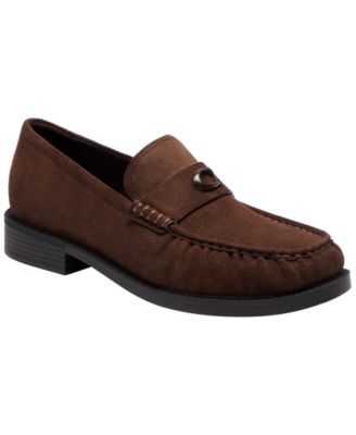 Men's Embellished Suede Soft Loafers