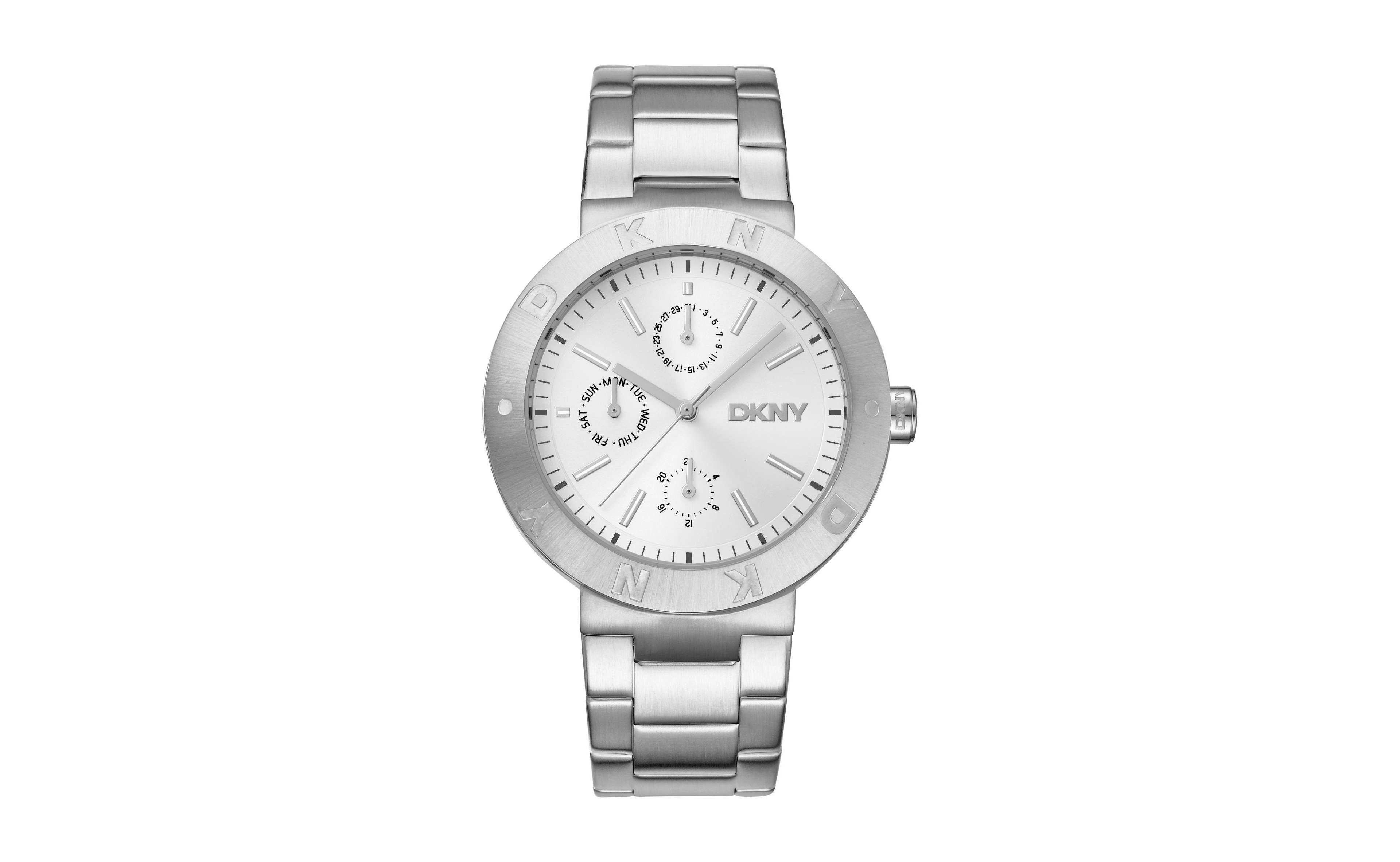 Dkny Women's Active Quartz Silver Stainless Steel Bracelet Watch
