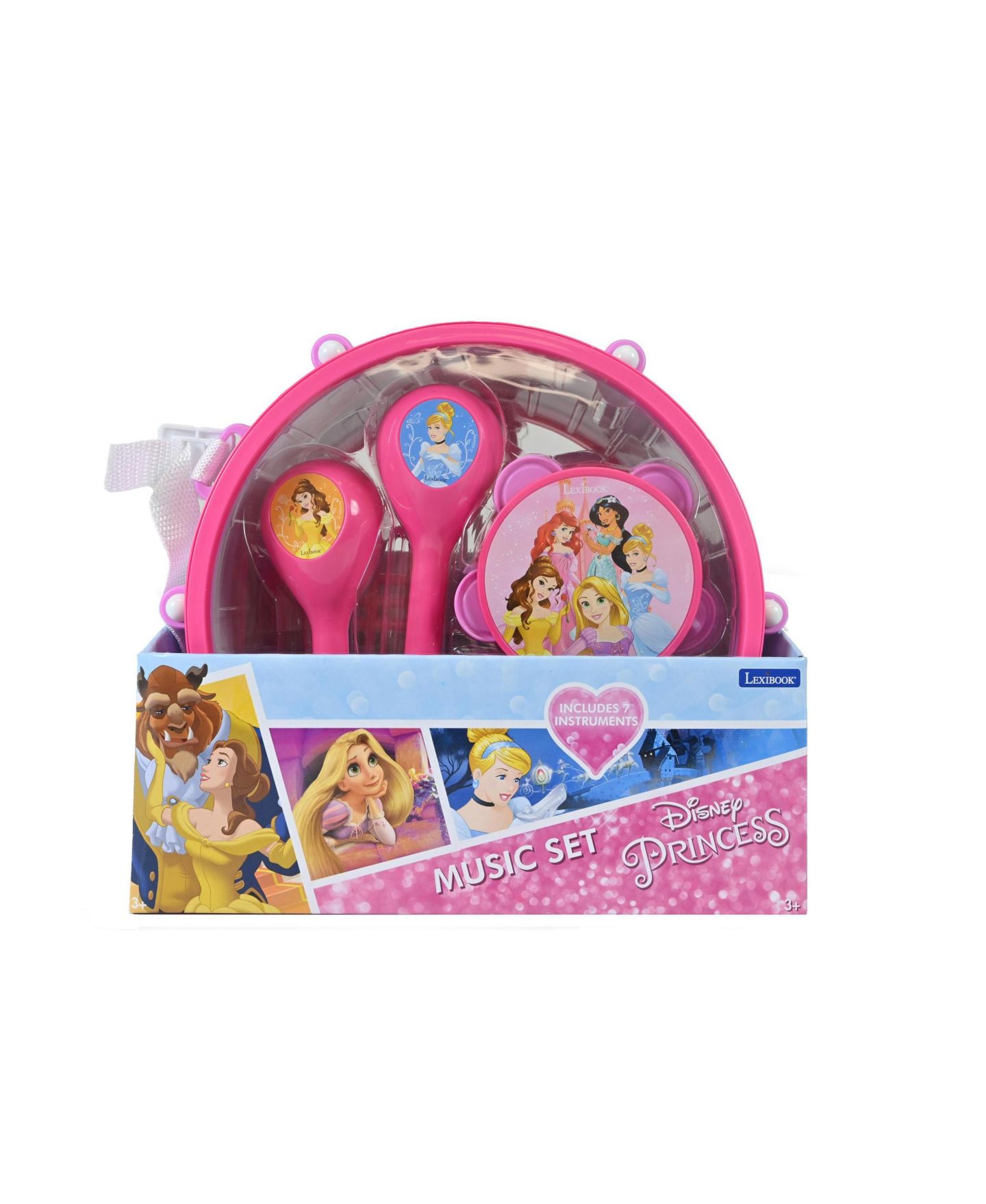 Детские игрушки Disney Princess 7-Piece Music Instruments Set, K360DP, Ages 3+ — фото 5