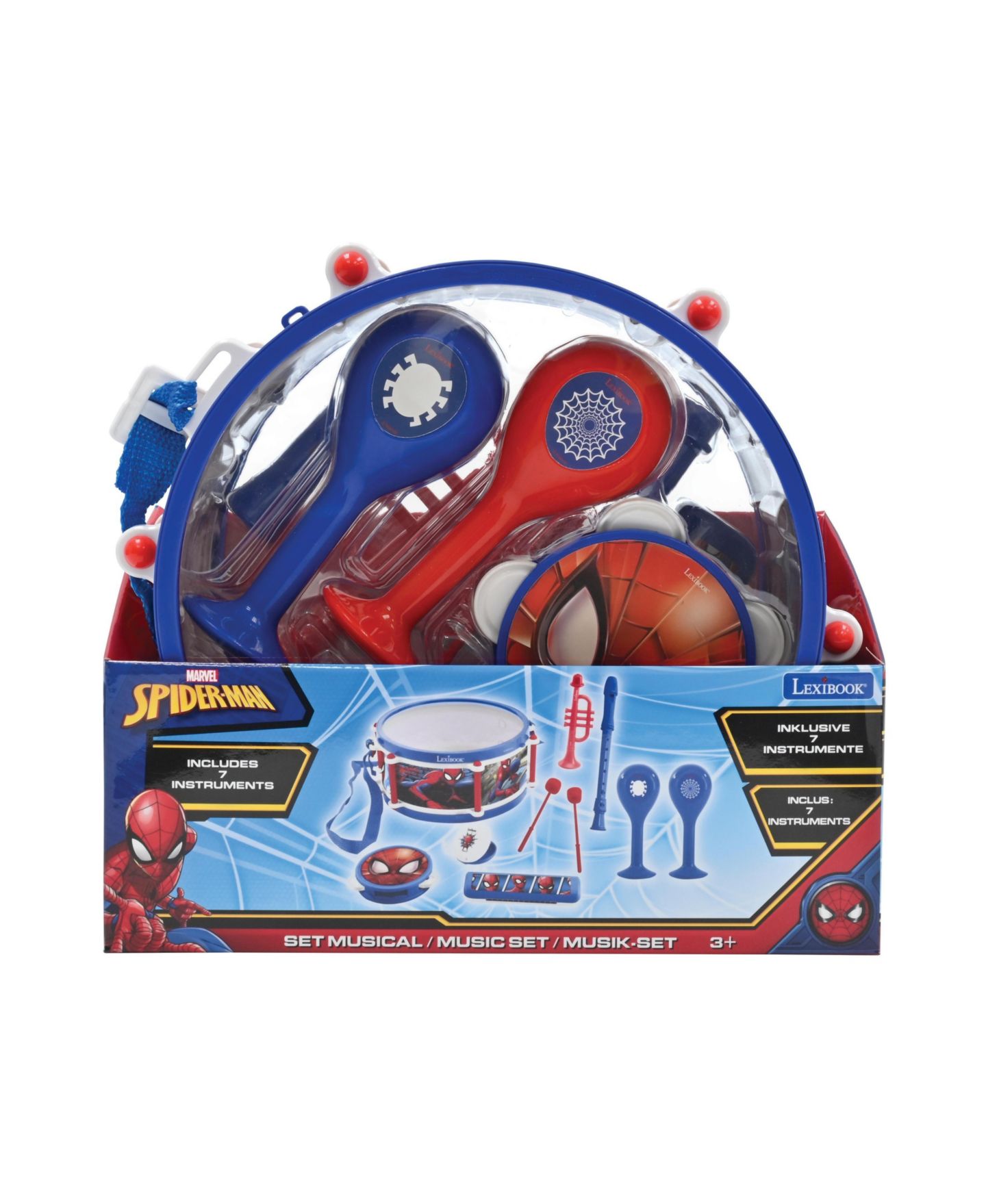 Детские игрушки Spiderman Musical Instruments 7-Piece Set, от 3 лет — фото 5