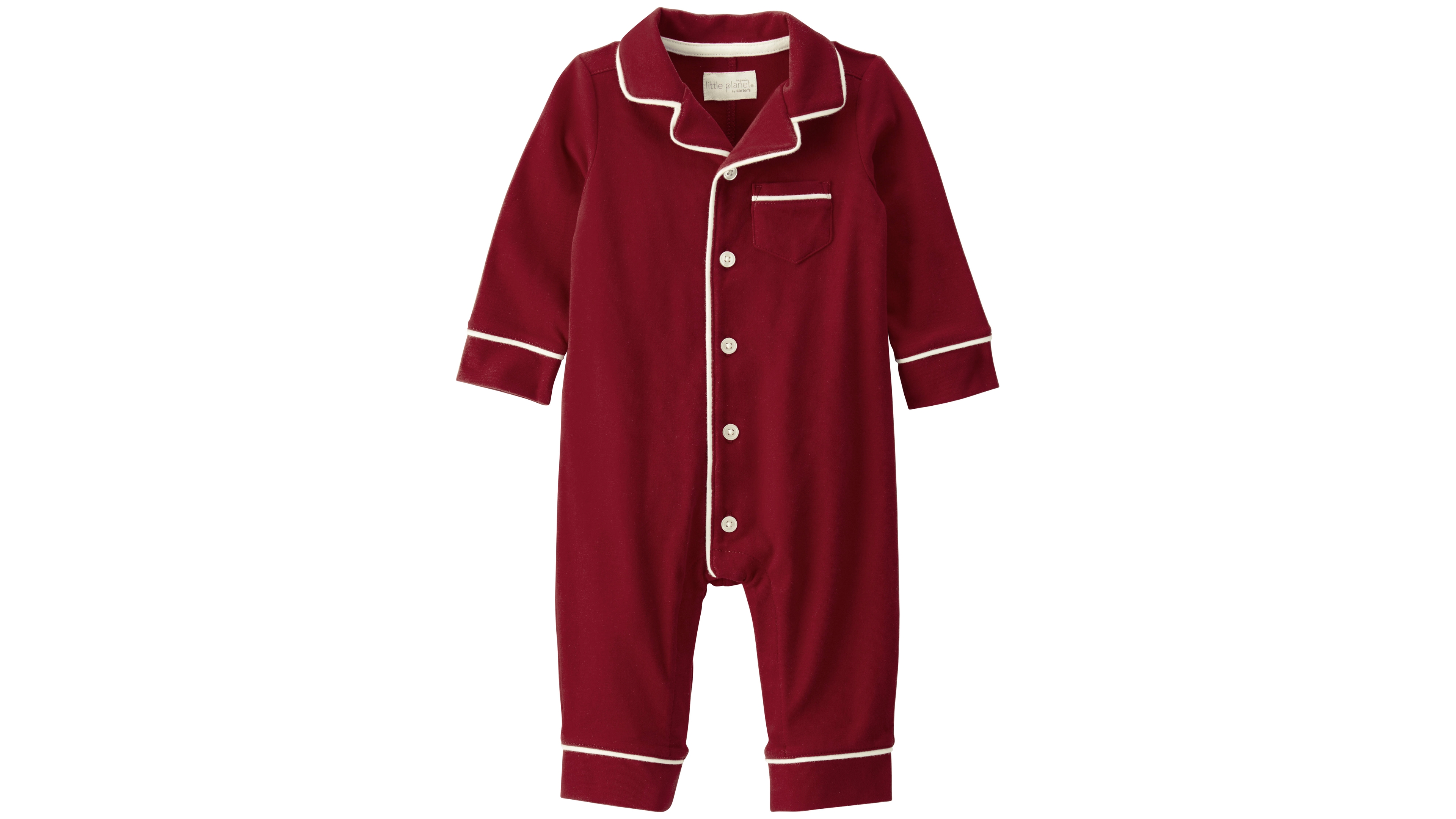 Little Planet by Carter's Baby Boys' or Girls' Long-Sleeve Collared Coveralls