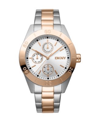 Women's Water-Resistant Quartz Two-Tone Stainless Steel Bracelet Watch, 38 mm