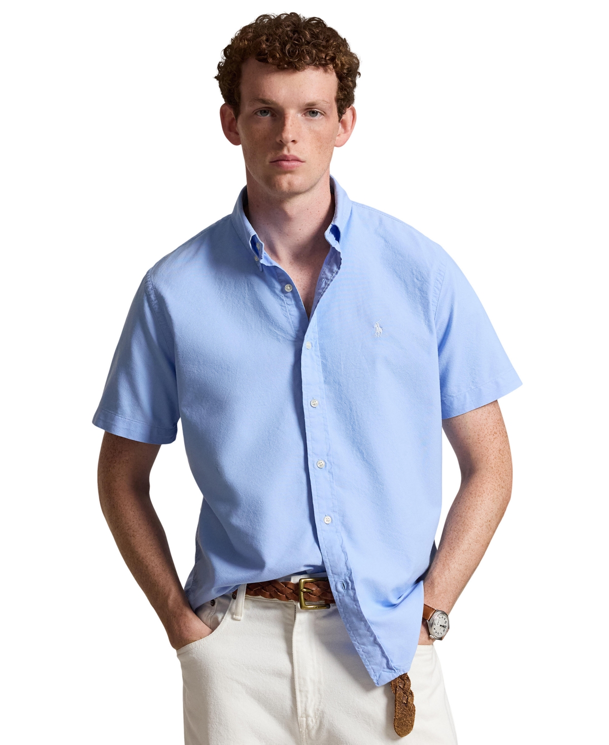 Polo Ralph Lauren Men's Classic Fit Garment-Dyed Oxford Shirt