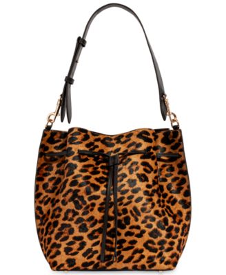 Large Leather Kate Bucket Handbag