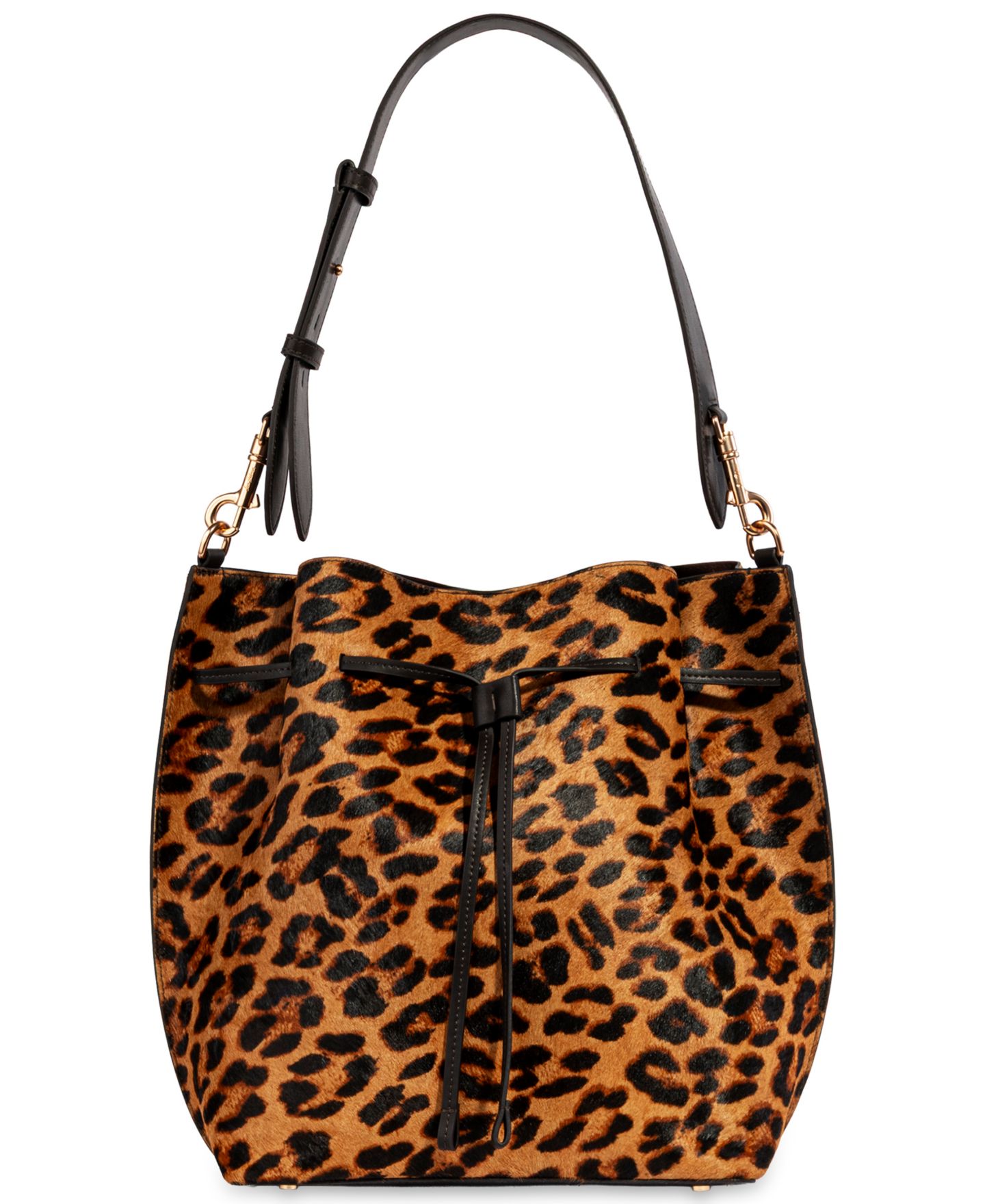 Женская сумка Sam Edelman Kate Bucket, цвет: Leoaprd — фото 1