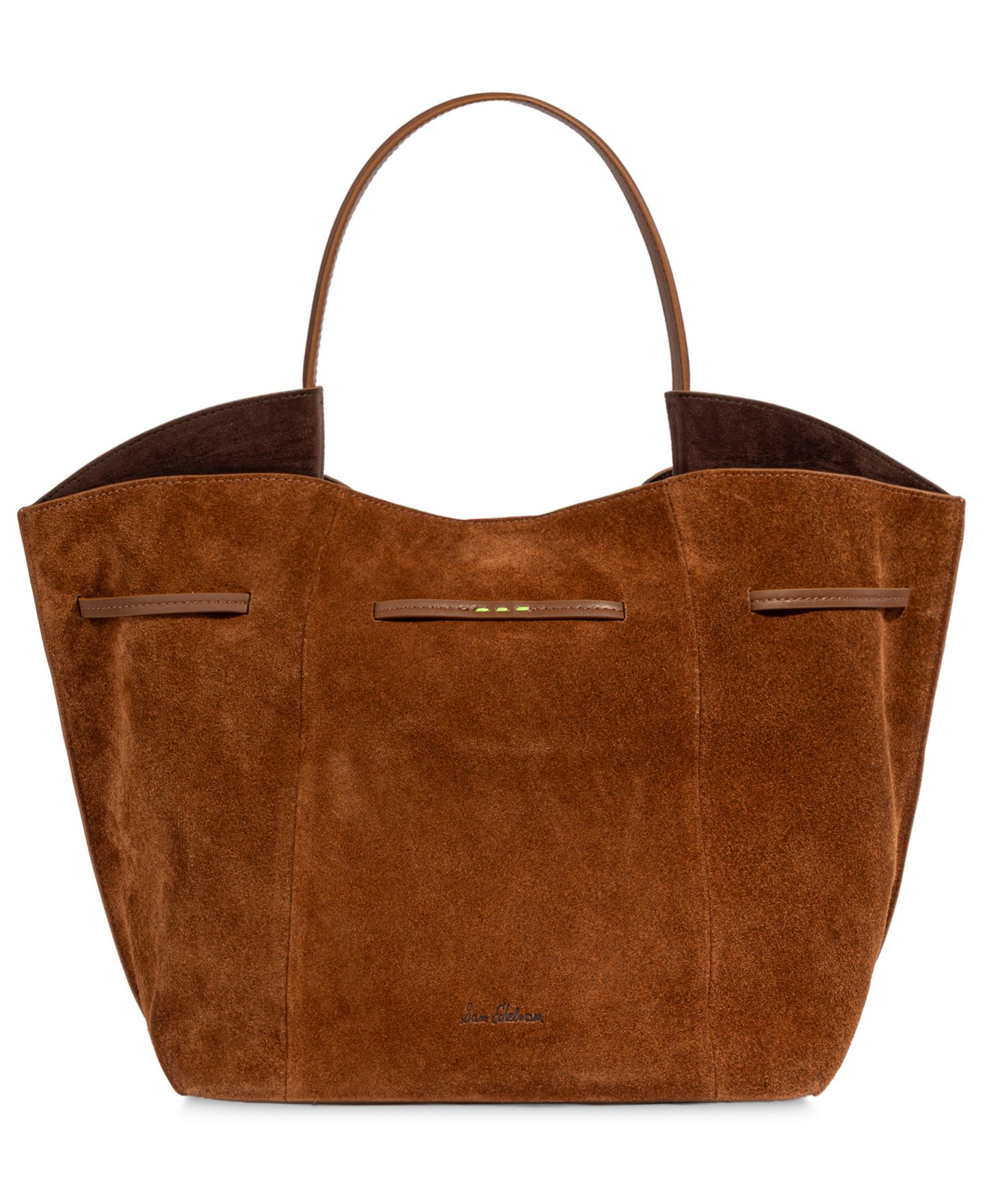 Женская сумка Sam Edelman Kate Tote, цвет: Тёмный коньячный — фото 2