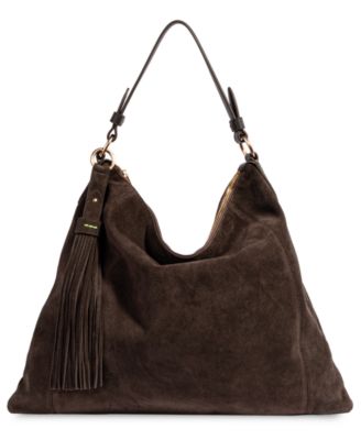 Jade Convertible Genuine Leather Large Hobo Handbag