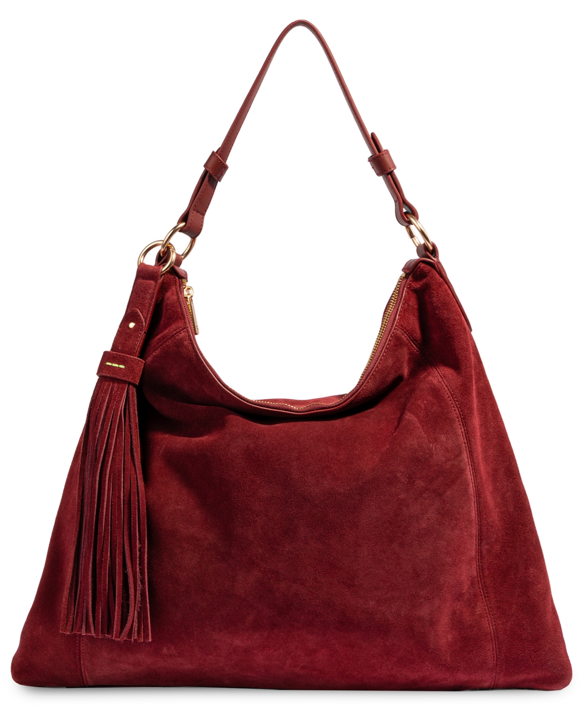 Sam Edelman Jade Convertible Genuine Leather Hobo Handbag