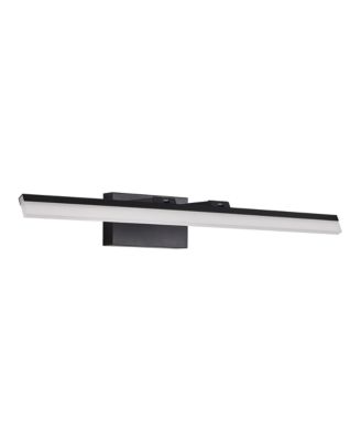 32 Inch LED Vanity Light Modern Sleek Metal Wall Light for Bathroom Mirror Dressing Room Sink