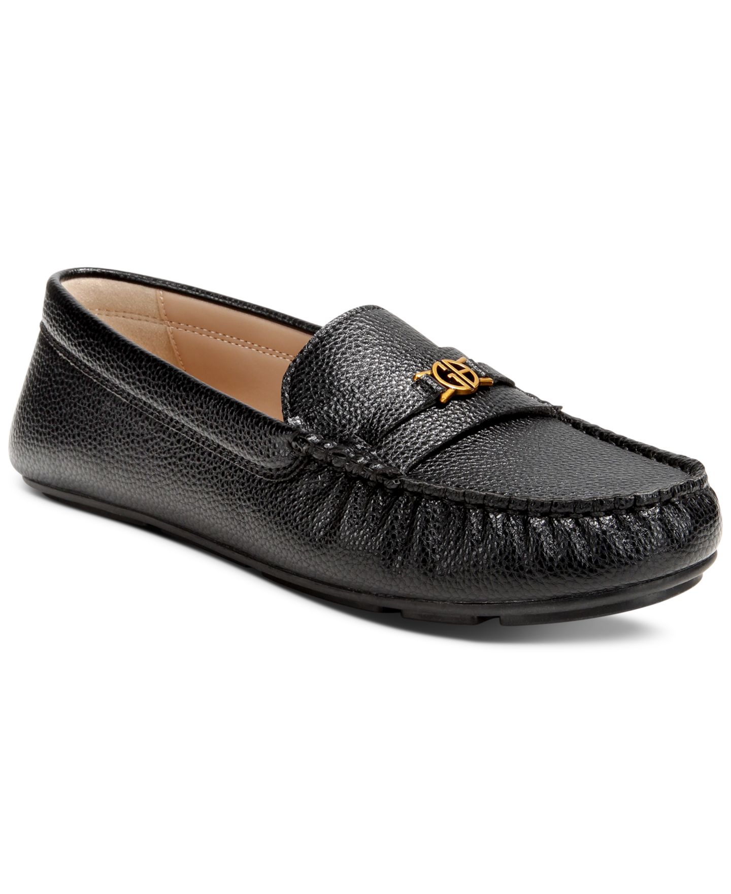 Женские туфли Giani Bernini Caelann Slip On Driver, цвет: Чёрный — фото 5