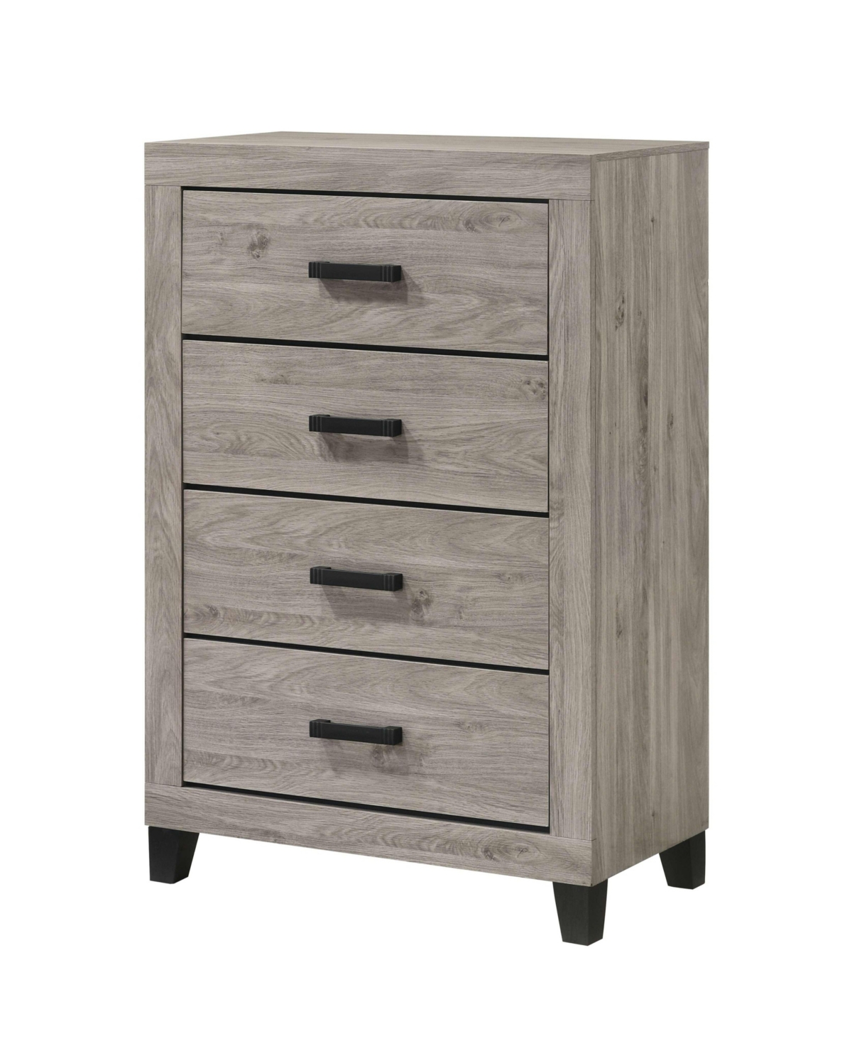 Kings Brand Furniture 6-Piece Bedroom Set - King Size Bed with Dresser, Mirror, Chest and 2 Nightstands