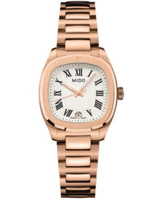 Men's and Women's Swiss Quartz Multifort TV Stainless Steel Watch 28mm