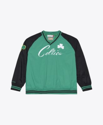 Men's Boston Celtics Classic V-Neck Pullover Jacket