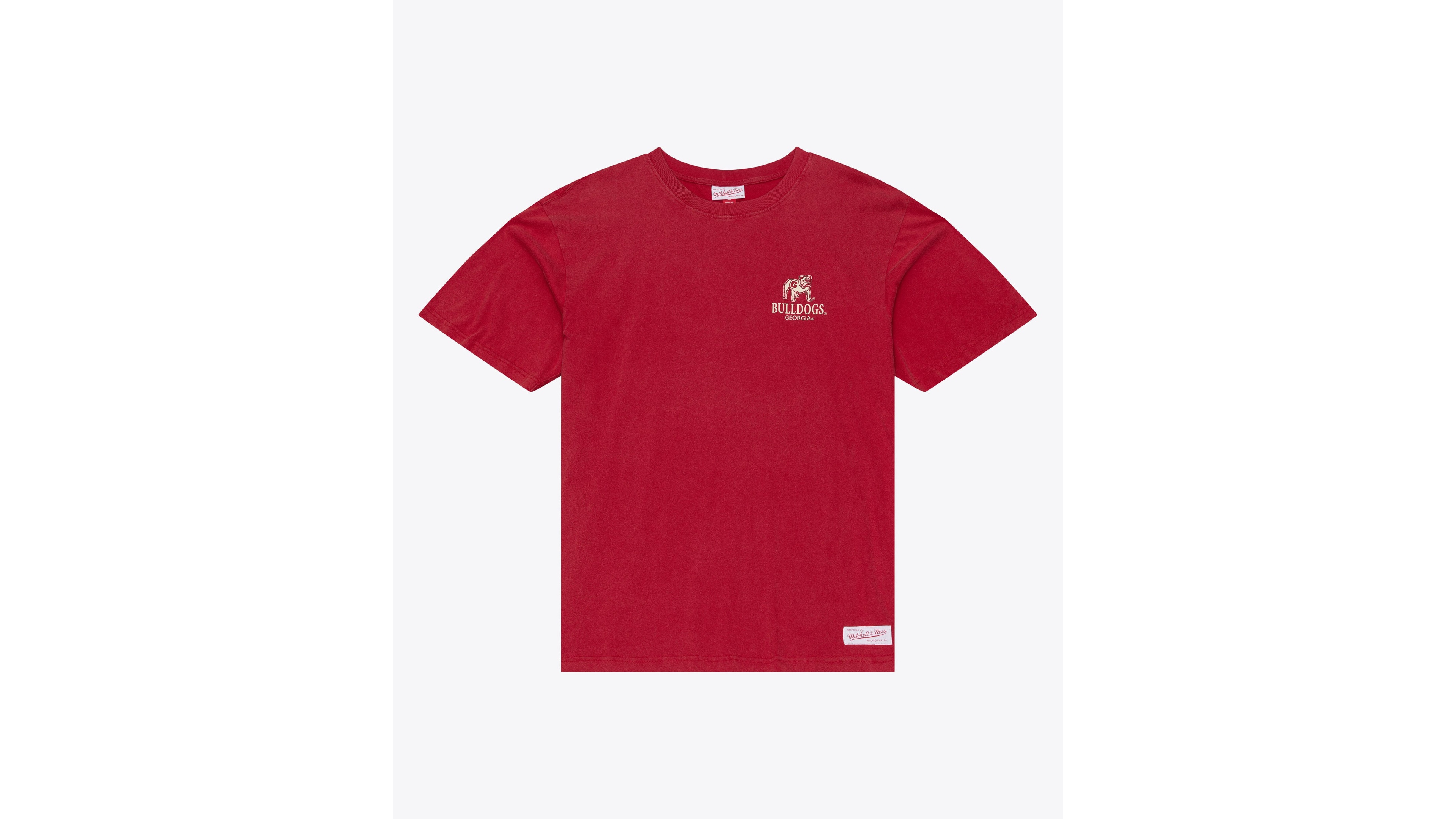 Mitchell & Ness Men's Georgia Bulldogs Core Icon Regular-Fit T-Shirt