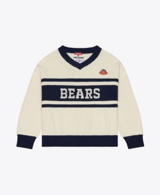 Women's Chicago Bears Retro Roots Long-Sleeve V-Neck Sweater