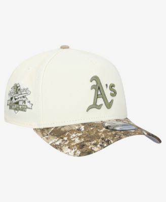 Men's Cream/Realtree Camo Athletics 9FORTY A-Frame Adjustable Hat