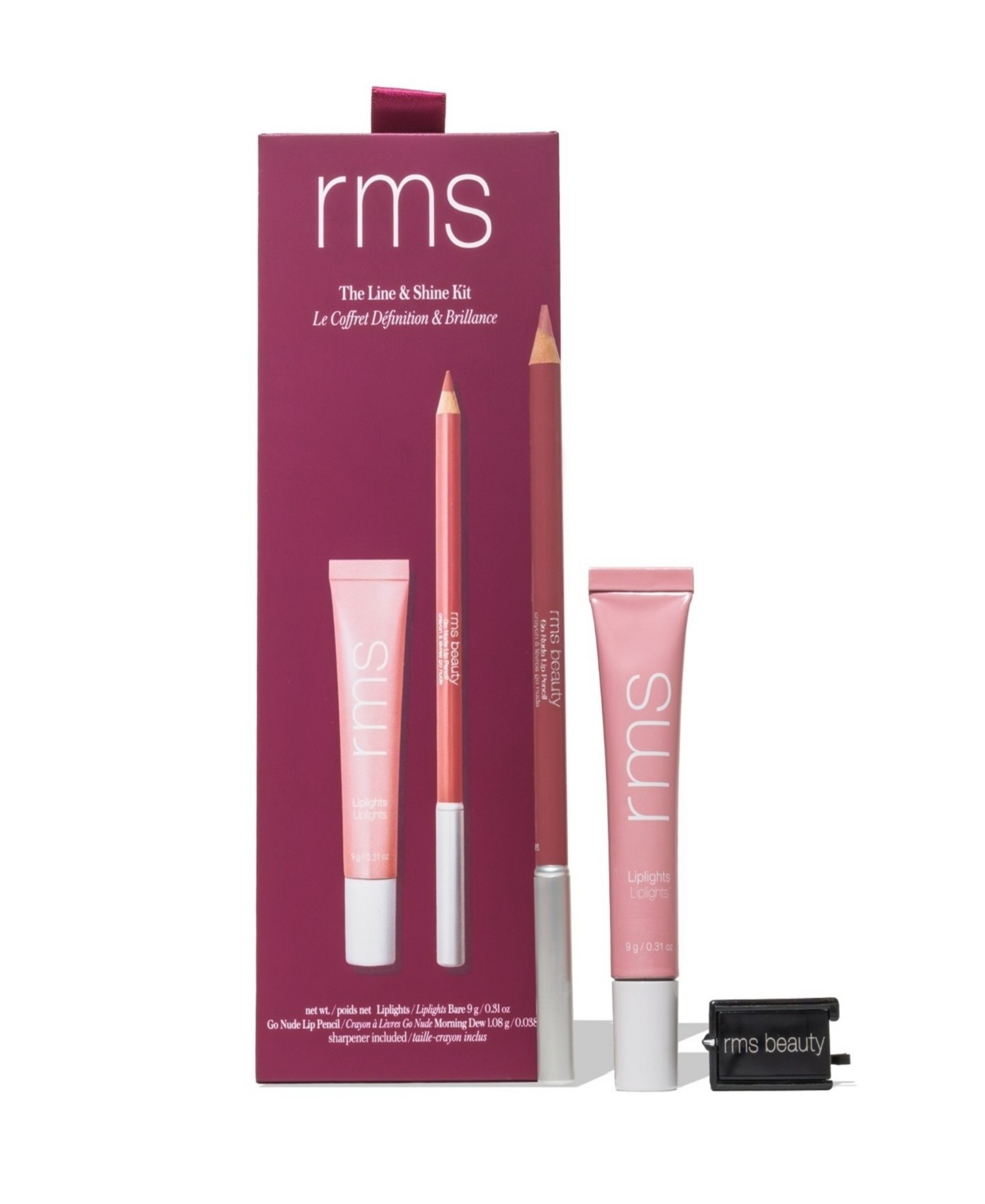 Rms Beauty 3-Piece The Line & Shine Kit