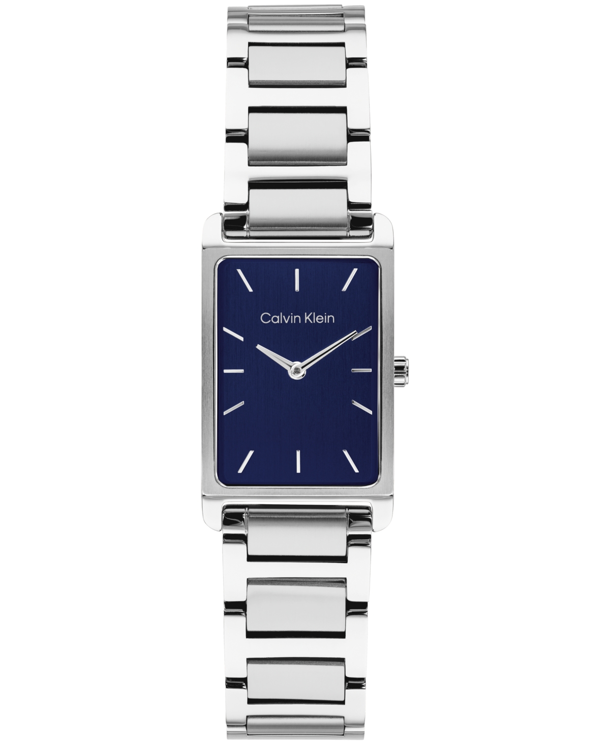 Calvin Klein Men's Quartz Dapper Silver-Tone Stainless Steel Bracelet Watch 24mm