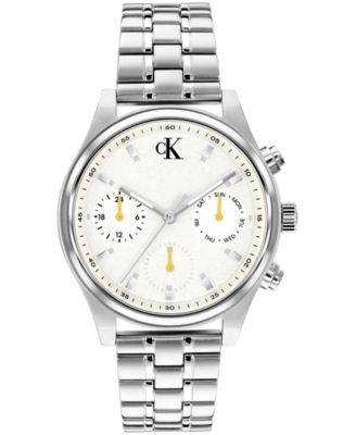 Men's Quartz Modern Vintage Stainless Steel Bracelet Watch 38mm