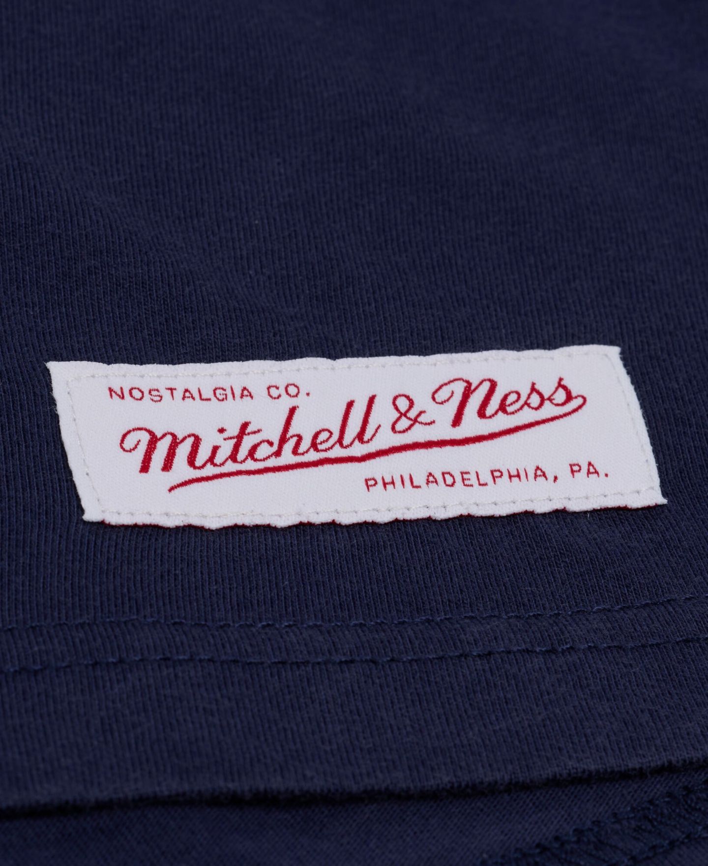 Мужская футболка Mitchell & Ness Navy Detroit Tigers Core Essentials — фото 4