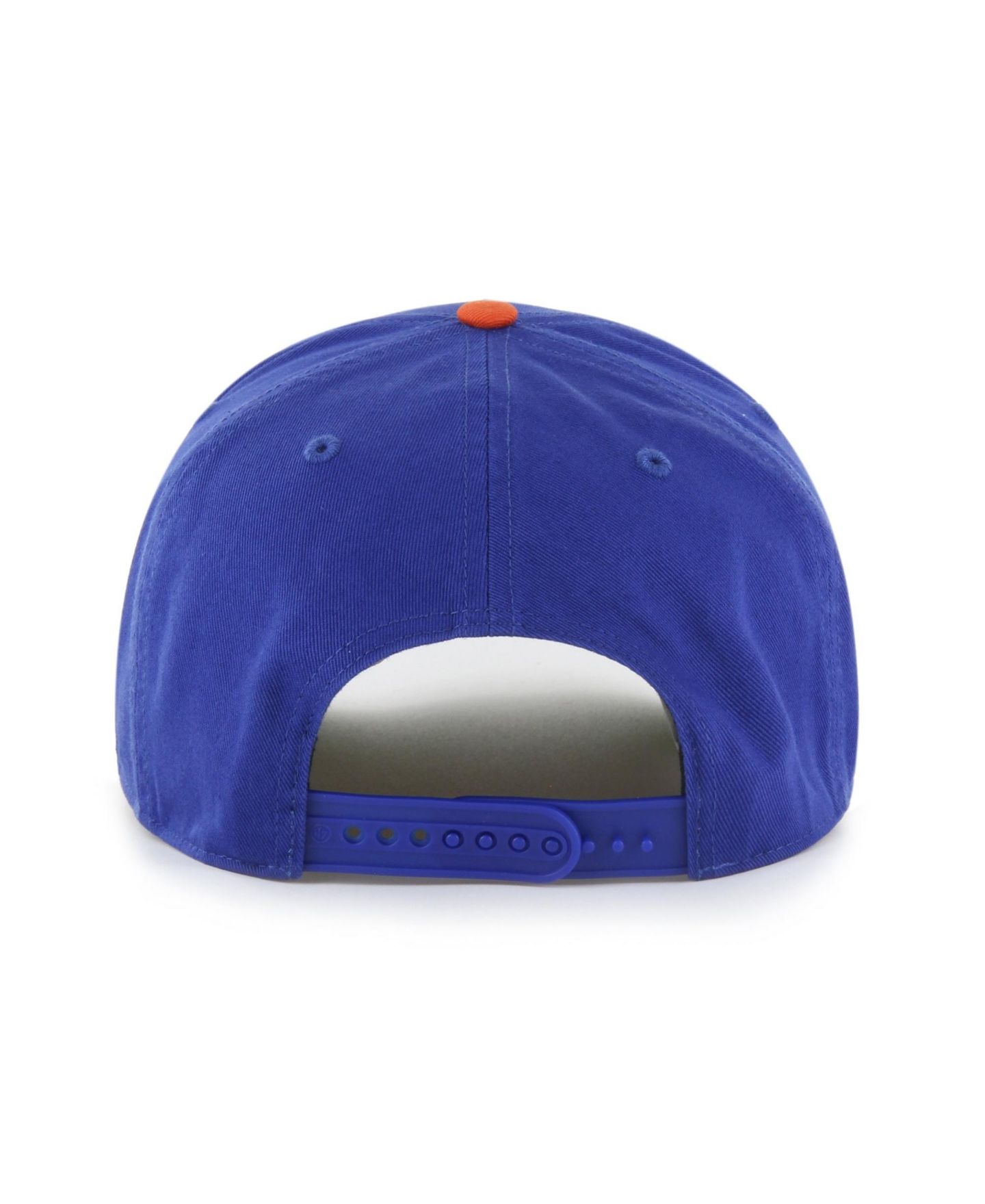 Мужская кепка '47 Brand Royal/Orange New York Islanders Atkin Vintage Relaxed Hitch Adjustable Hat — фото 3