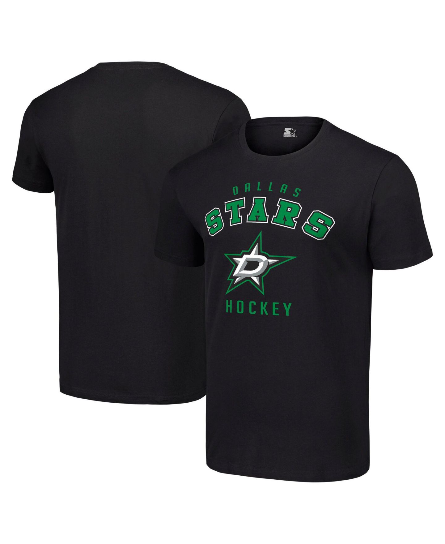 Мужская футболка Starter Black Dallas Stars Logo — фото 1