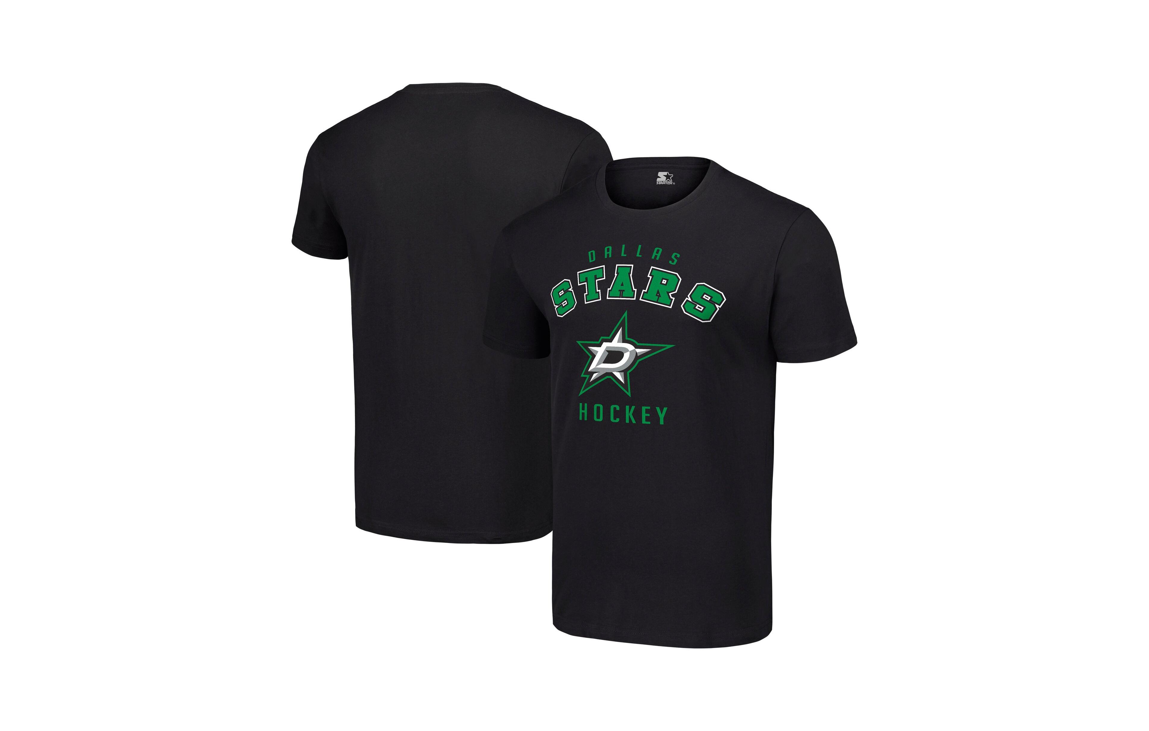 Starter Men's Dallas Stars Graphic Crewneck T-Shirt