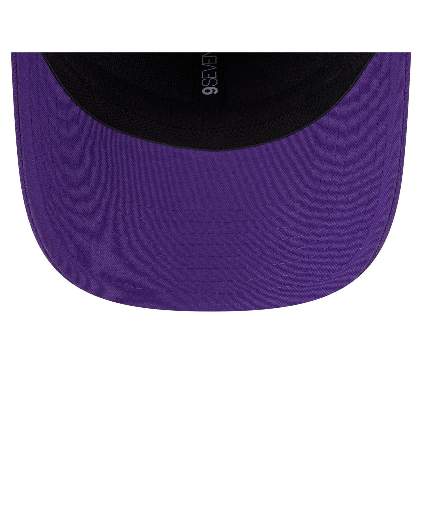 Мужская кепка New Era Purple Los Angeles Lakers Rope 9SEVENTY Adjustable Hat — фото 5