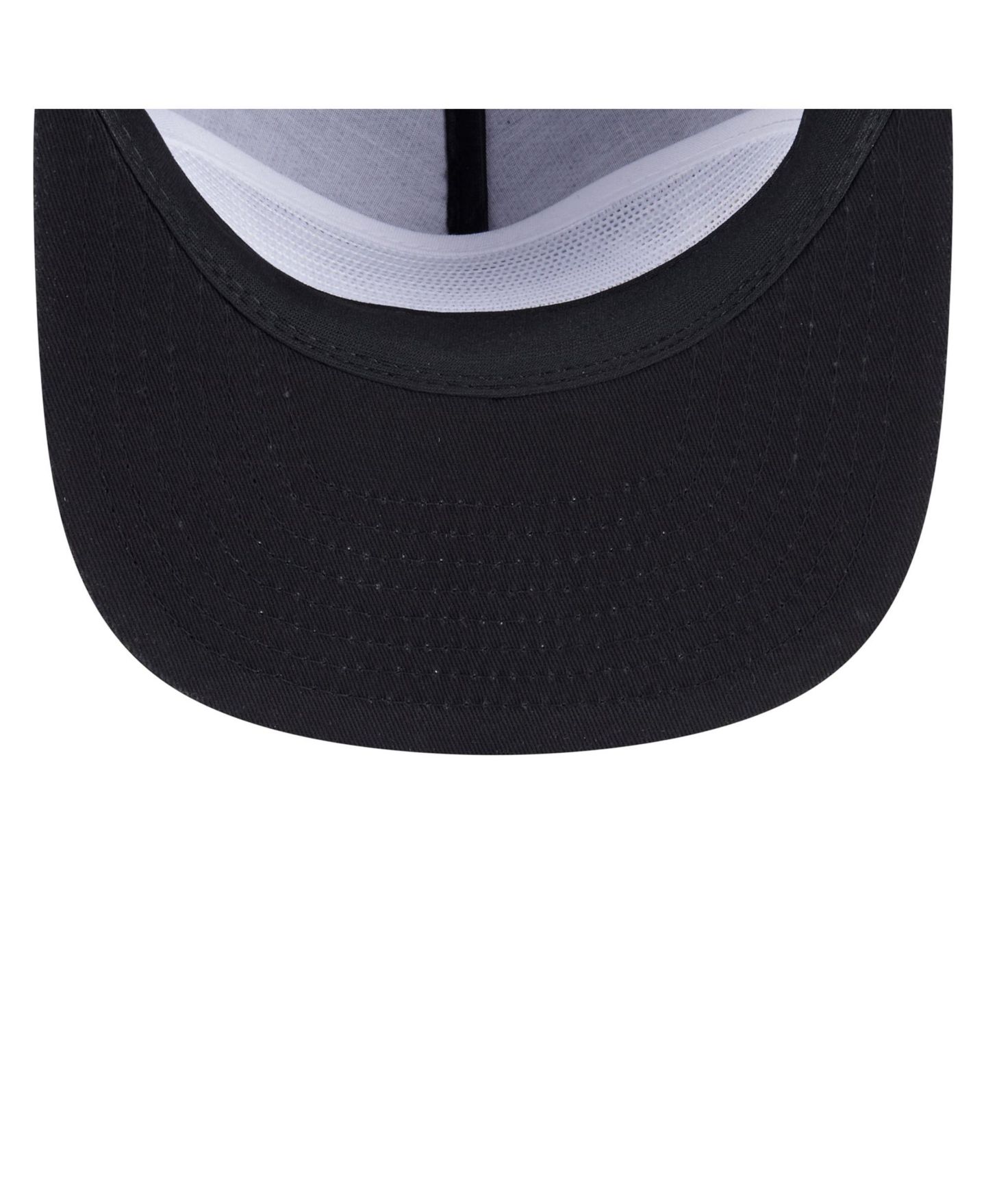Мужская кепка New Era Black Philadelphia Flyers Team Text Golfer Adjustable Hat — фото 5