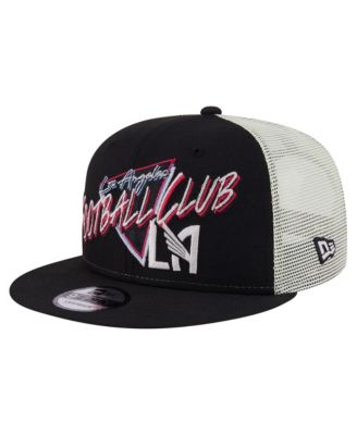 Men's&nbsp;New Era Black LAFC Neon 9FIFTY Snapback Hat