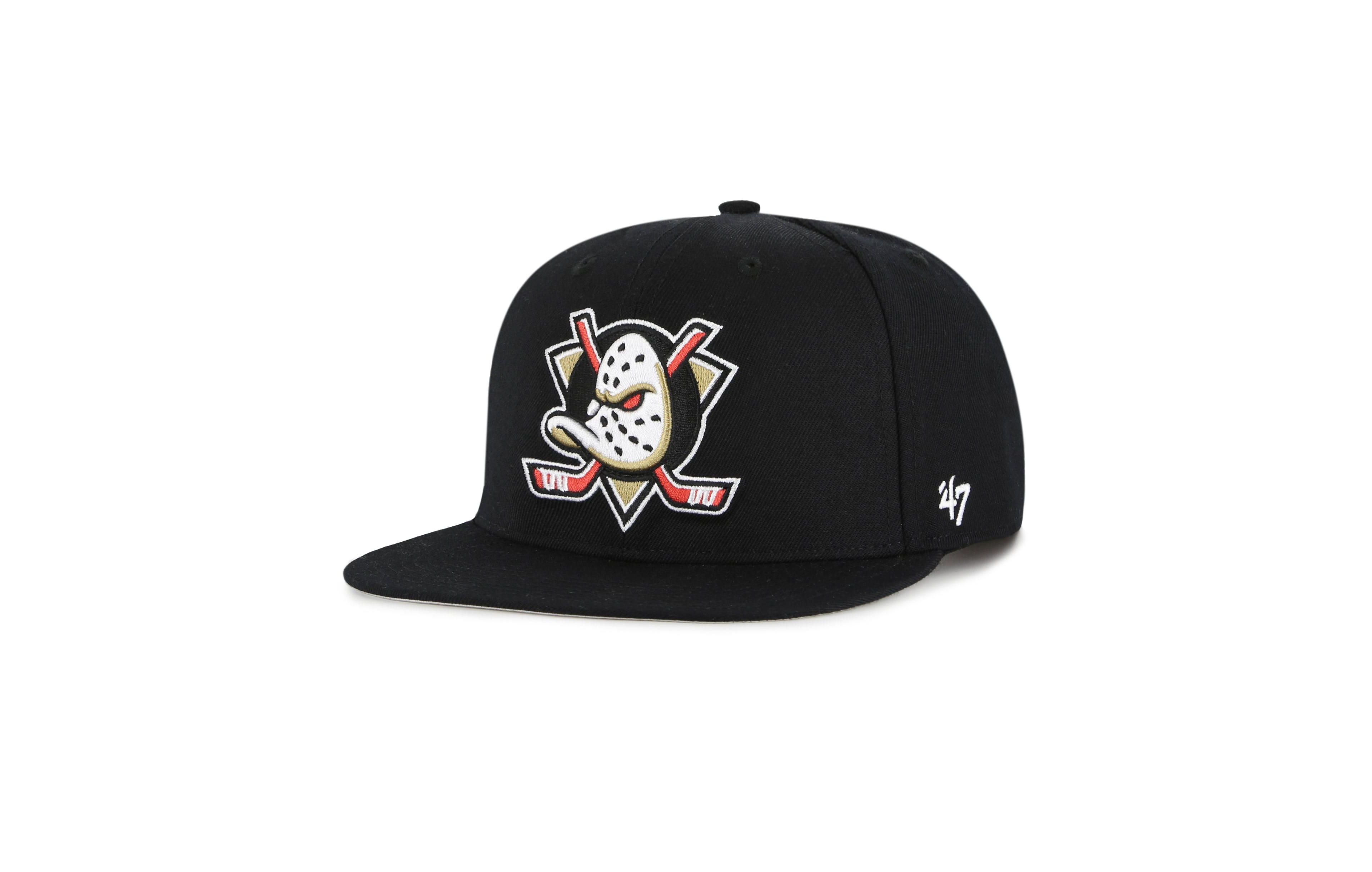 '47 Brand Men's Anaheim Ducks No Shot Snapback Structured-Fit Cap