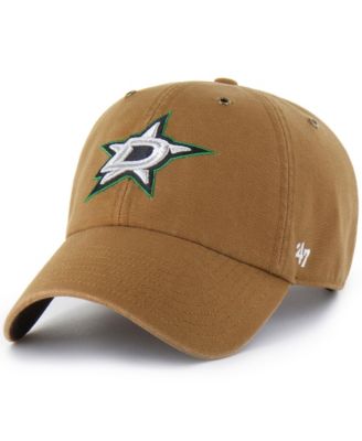 Men's Brown Dallas Stars Clean Up Adjustable Hat