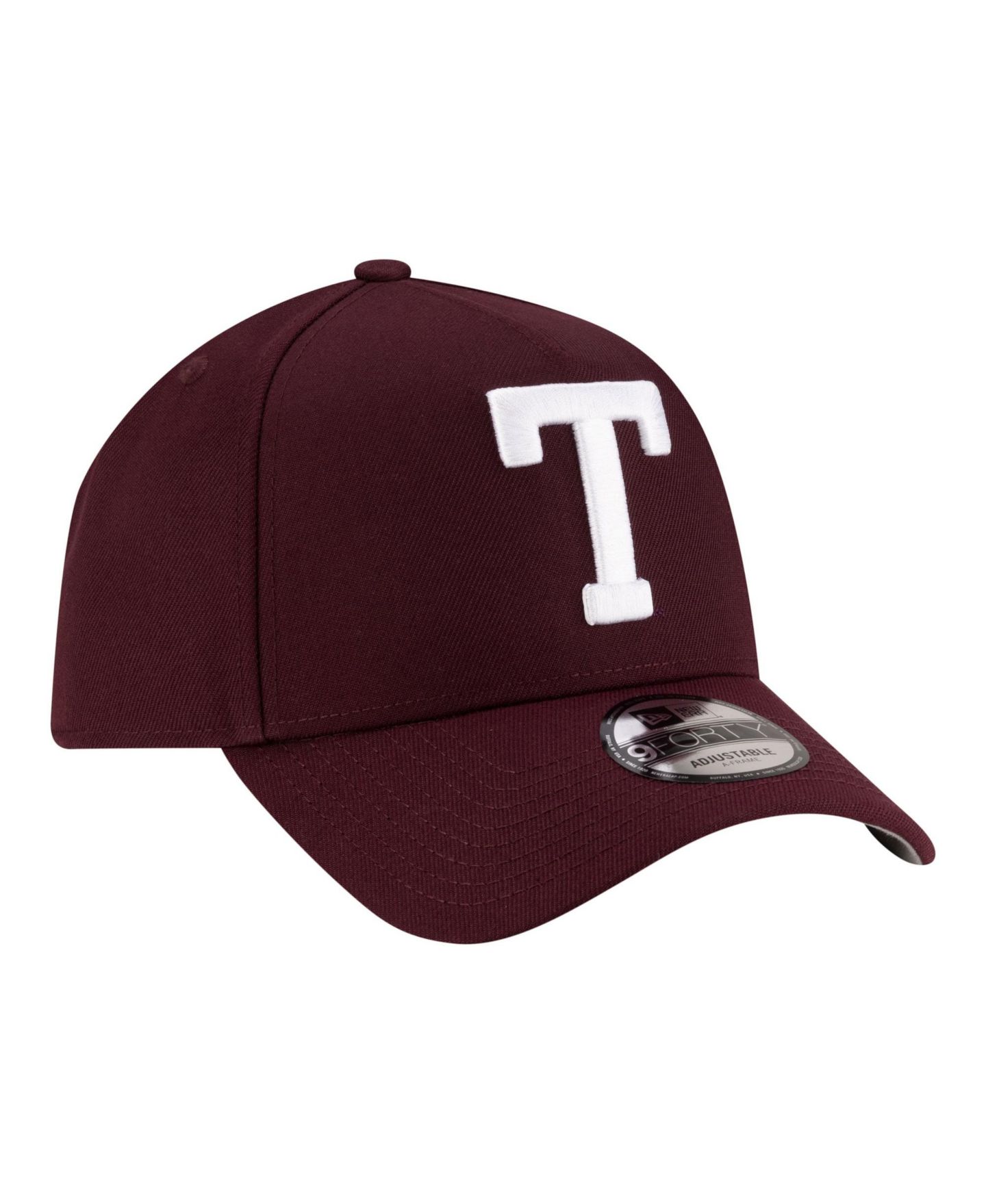 Мужская кепка New Era Maroon Texas A M Aggies 9FORTY A-Frame Adjustable Hat — фото 3