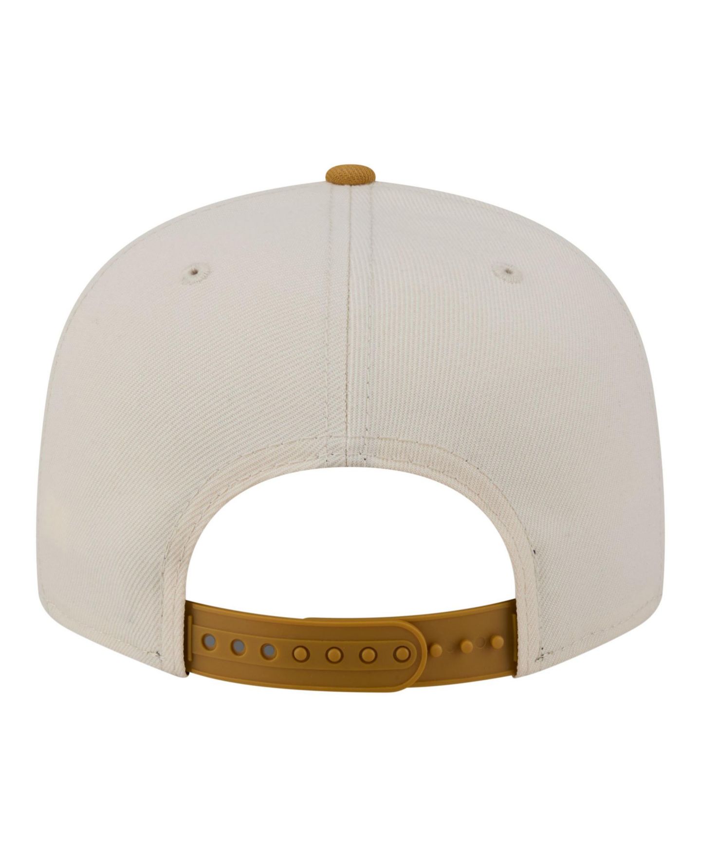 Мужские головные уборы New Era Cream/Tan Boston Celtics Two-Tone Color Pack 9FIFTY Snapback Hat — фото 4