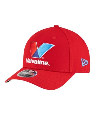 Men's Red Kyle Larson Valvoline 9FORTY M-Crown Adjustable Hat