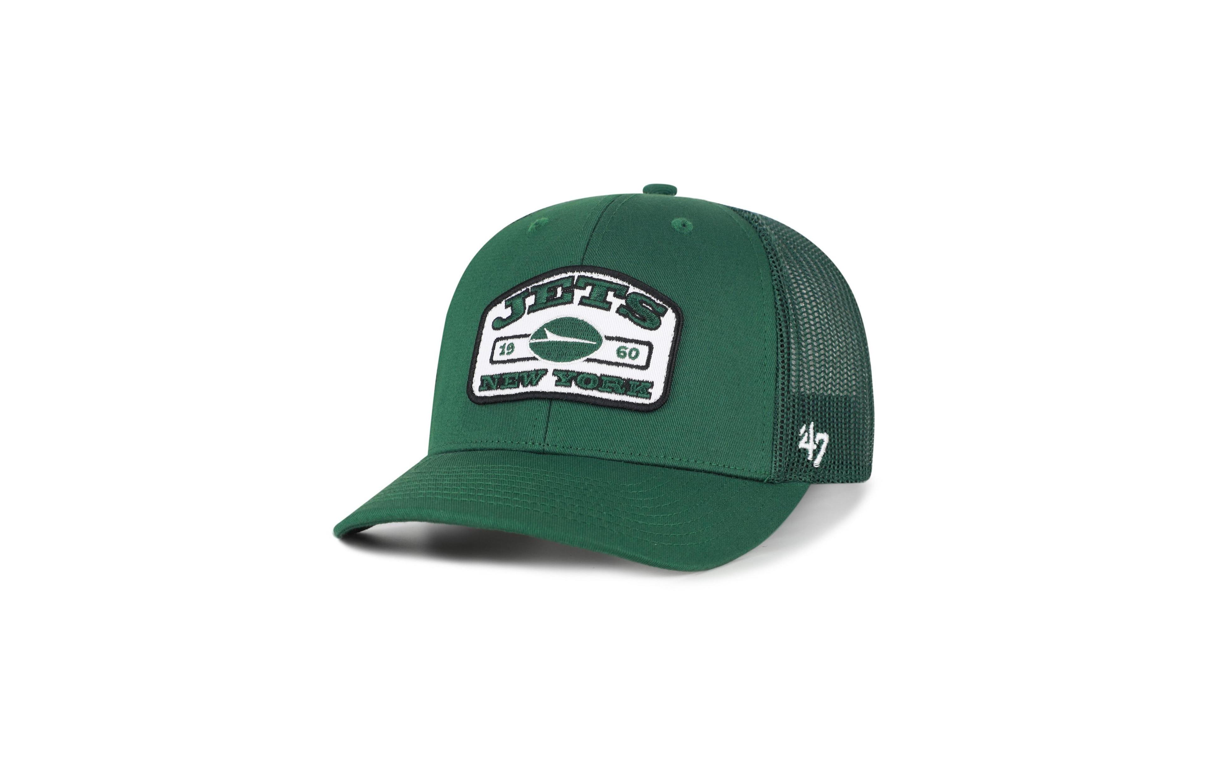 '47 Brand New York Jets Roadway Adjustable Trucker Hat