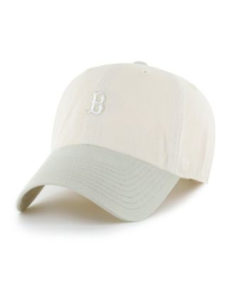 Men's '47  Light Beige/Olive Boston Red Sox Shades of Sport Clean Up Adjustable Hat