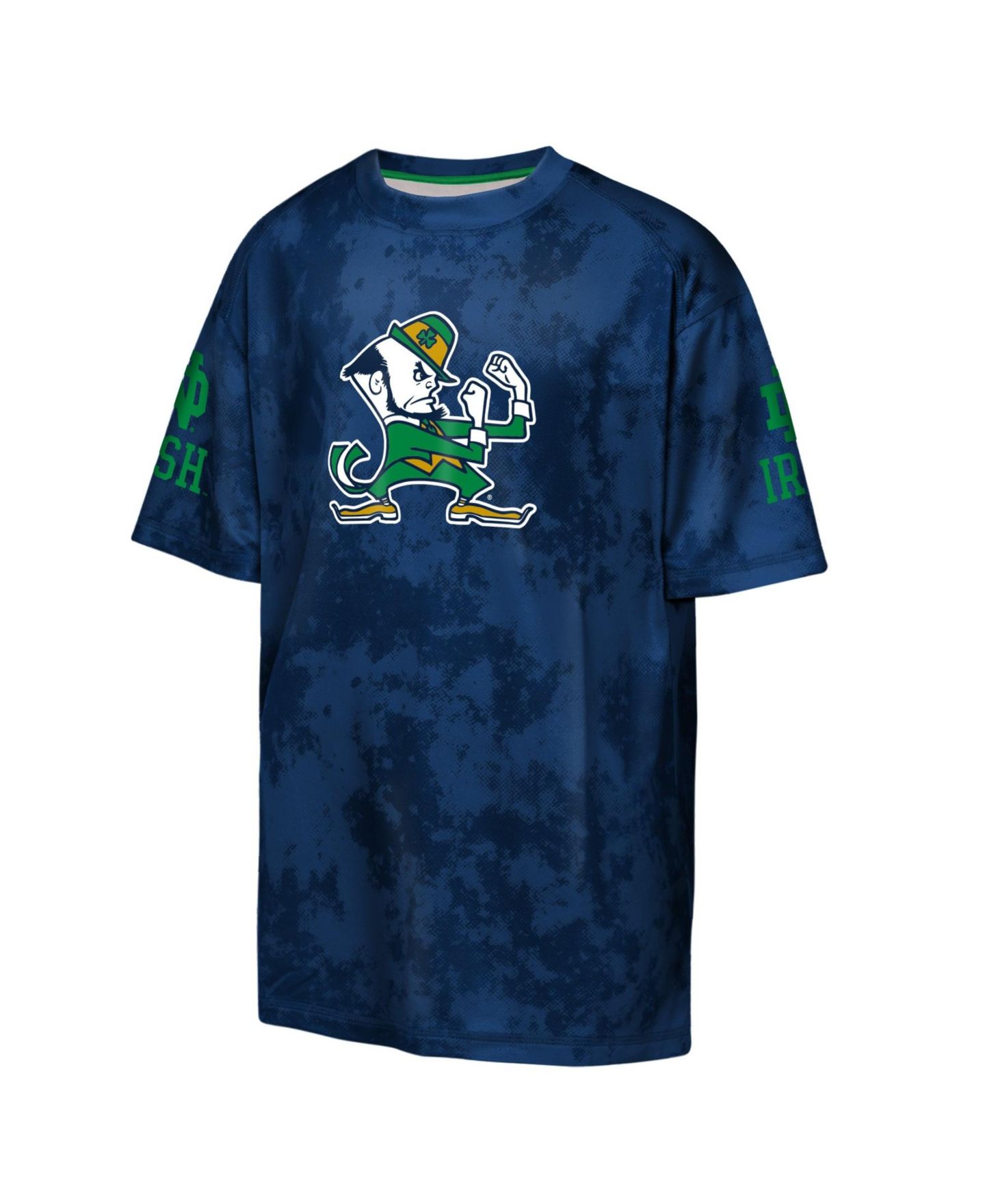 Детская футболка Outerstuff Navy Notre Dame Fighting Irish Off-Side Sublimated — фото 2