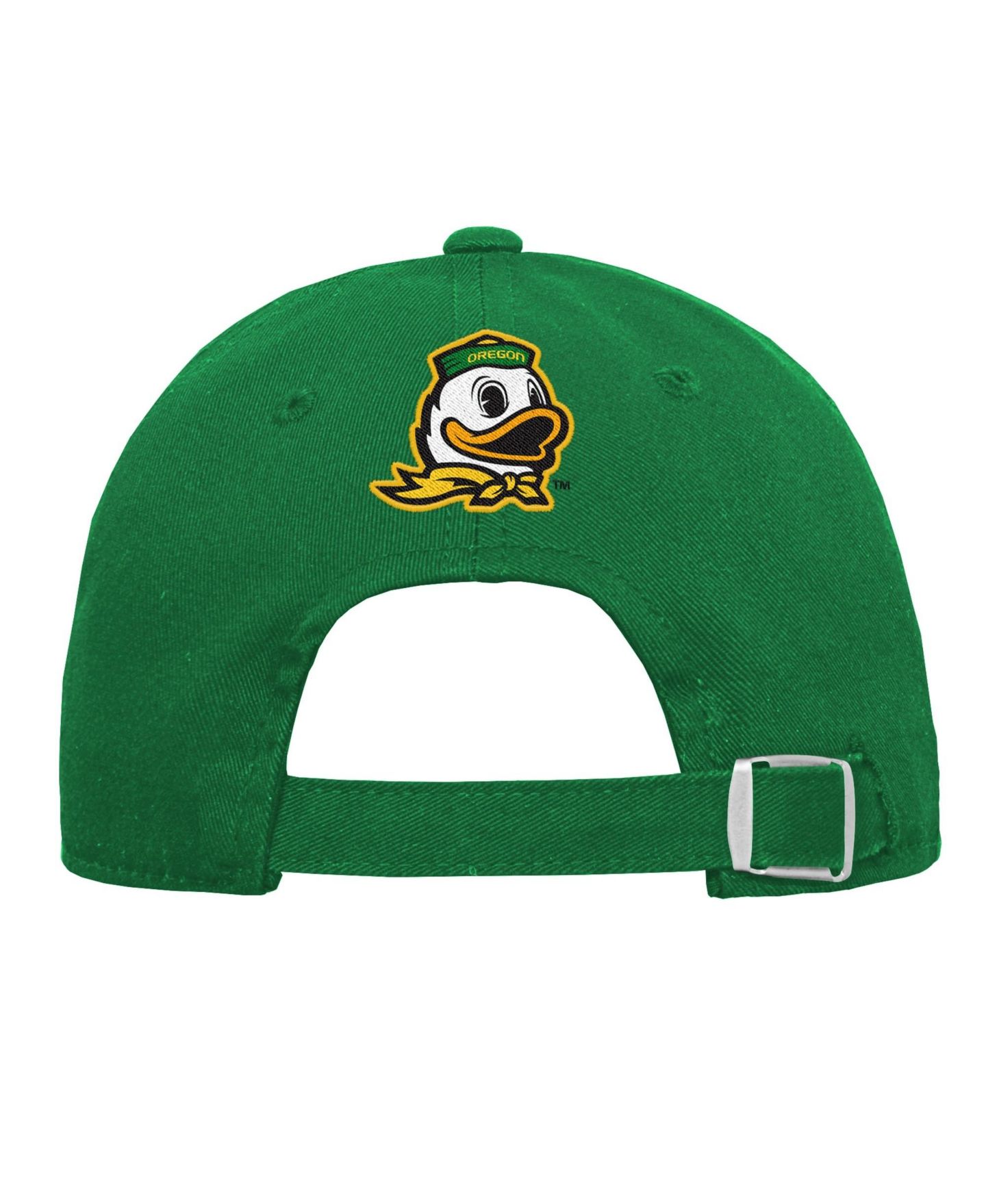 Детская кепка Outerstuff Green/Yellow Oregon Ducks Dad Unstructured Adjustable Hat — фото 3